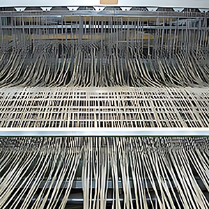 Preparing new Warp Beam