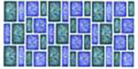 Classique 2 Blue Green Pool Tiles