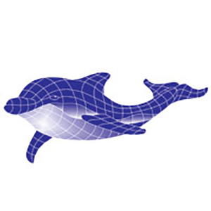Dolphin Pool Mosaic