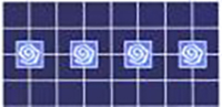 Sun Square Pool Tiles