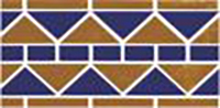 Tuscan Wave Brown Pool Tiles
