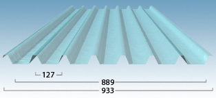 IND 7 Polycarbonate Roof Sheeting