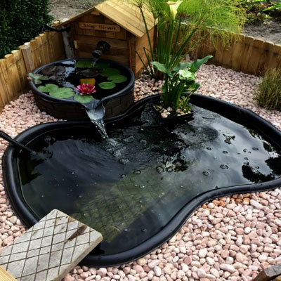 Fibreglass Fish Ponds
